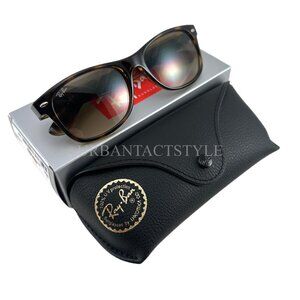 Ray-Ban NEW WAYFARER Classic Tort Sunglasses RB2132 710/51 Brown Gradient 55mm